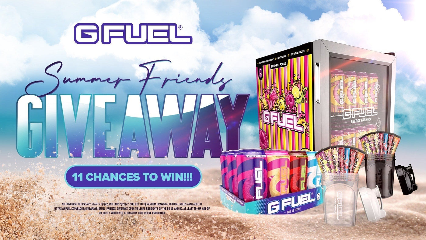 G FUEL Summer Friends Giveaway!