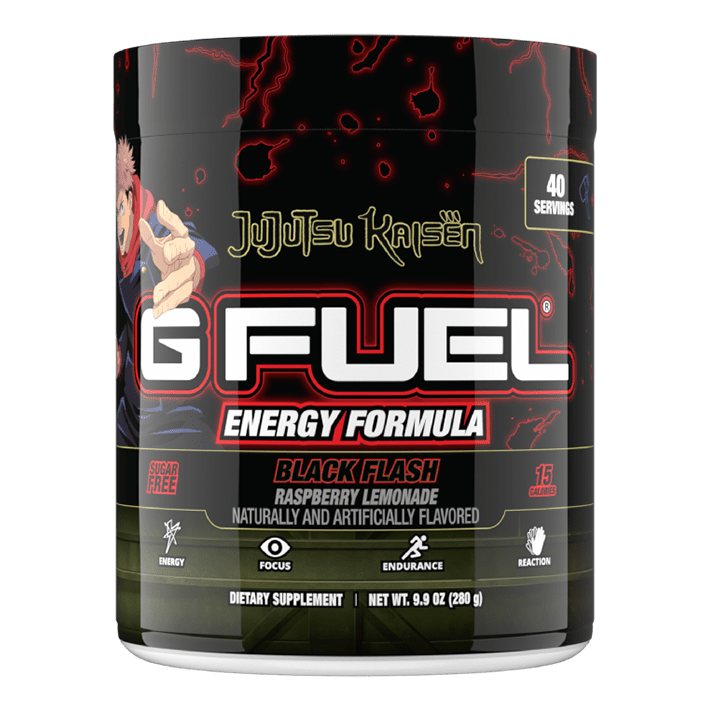 G FUEL| Black Flash Tub 