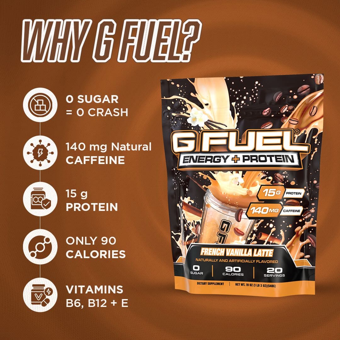 G FUEL| G FUEL Energy + Protein Protein 