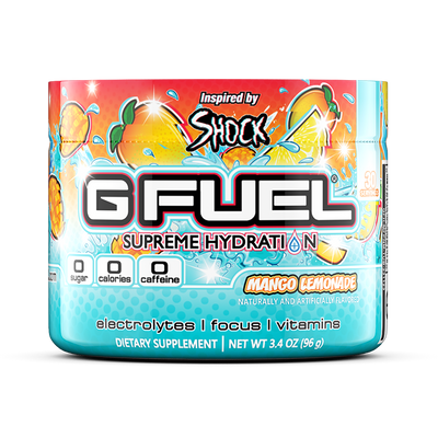 G FUEL| Mango Lemonade Supreme Hydration Hydration Tub 