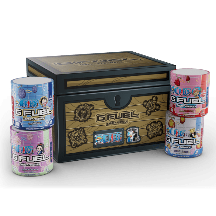 G FUEL| One Piece Treasure Chest Collector's Box Tub (Collectors Box) 