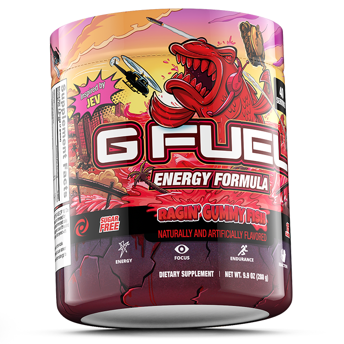 G FUEL| Ragin' Gummy Fish Remastered Tub 