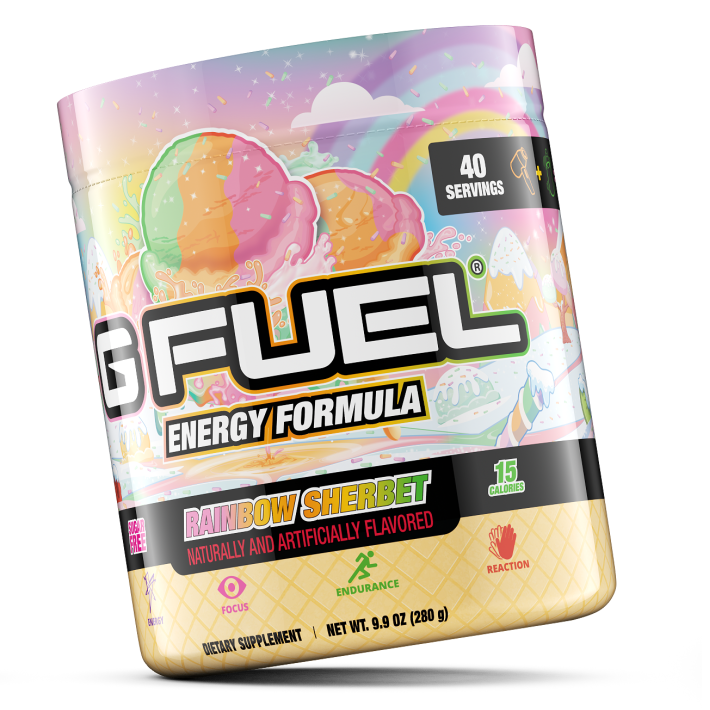 G FUEL| Rainbow Sherbet Tub 