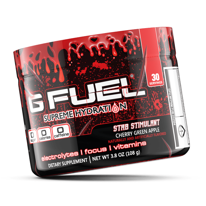 G FUEL| Stab Stimulant Collector's Box Tub (Collectors Box) 