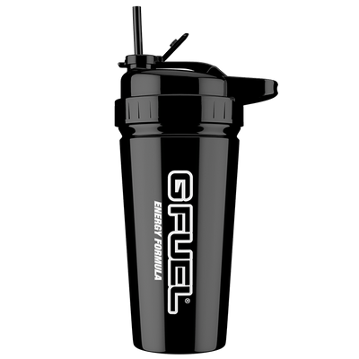 G FUEL| Stainless Steel Onyx Flip-N-Sip Shaker Cup 