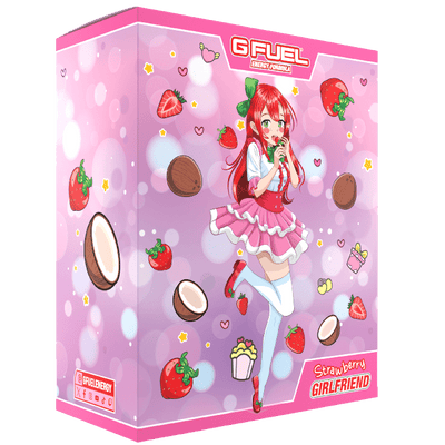 G FUEL| Strawberry GF Collector's Box Tub (Collectors Box) 