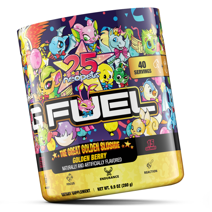 G FUEL| The Great Golden Slushie Tub 