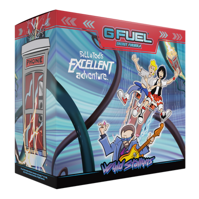 G FUEL| Wyld Stallyns Collector's Box Tub (Collectors Box) 