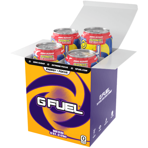 G FUEL| Sonic's Peach Rings (Cans 4 Pack) RTD 