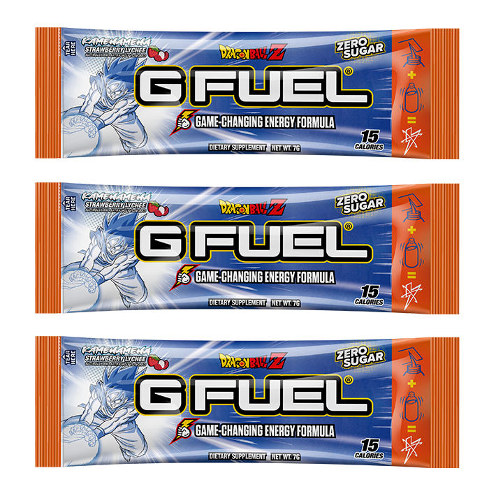 G FUEL| Kamehameha (3 Pack) Pack 