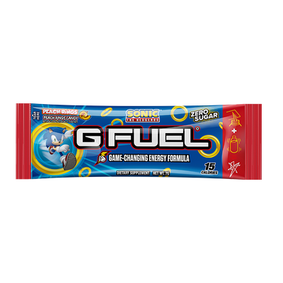 G FUEL| Sonic Peach Rings - Single Energy Pack Pack 