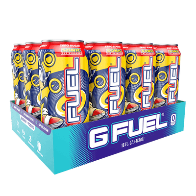 G FUEL| Sonic's Peach Rings Cans RTD 12 Pack RTD-PR12