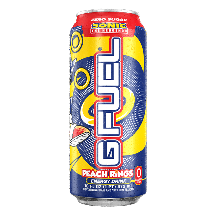 G FUEL| Sonic's Peach Rings Cans RTD 