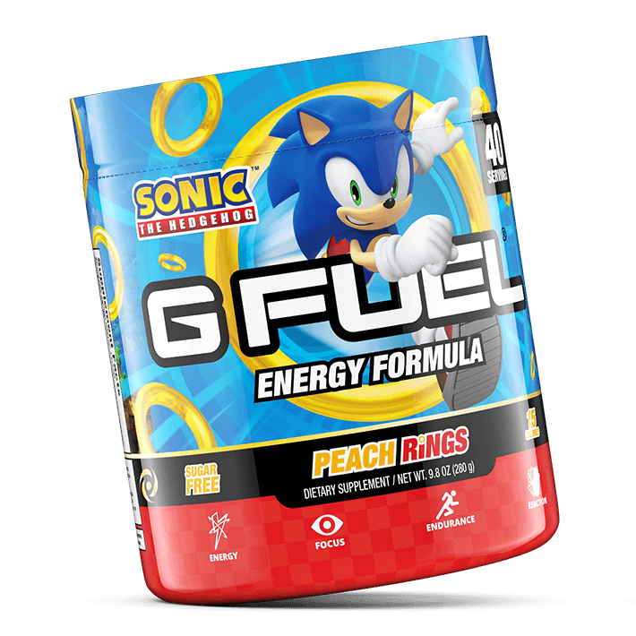 G FUEL| Sonic’s Peach Rings Tub 